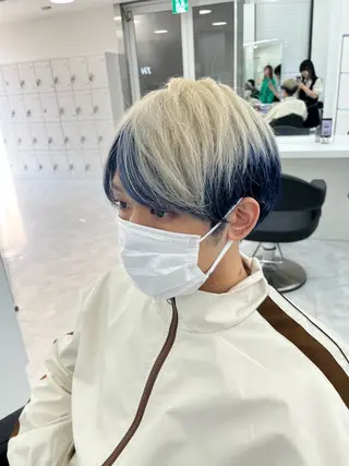 カラー メンズ Zina熊本🫧 Kurehaのヘアスタイル