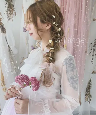 ヘアアレンジ yulf ユルフのヘアスタイル