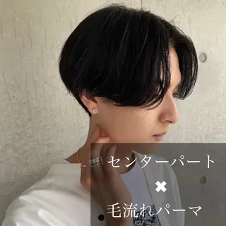 パーマ メンズ 曲がる縮毛矯正 🔥TAKUMA🔥のヘアスタイル