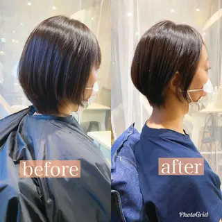 ショート ヒラヤマ ユウスケのヘアスタイル