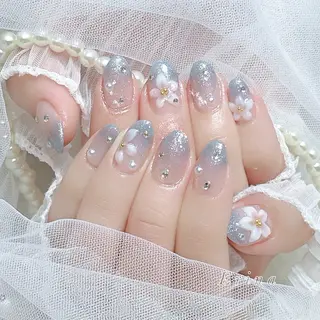 ネイル Erina🐱 フィルイン💅パラのネイルデザイン