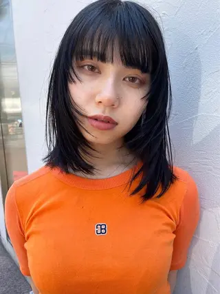 ミディアム HIBIKI/原宿 ハッシュカット🪄のヘアスタイル