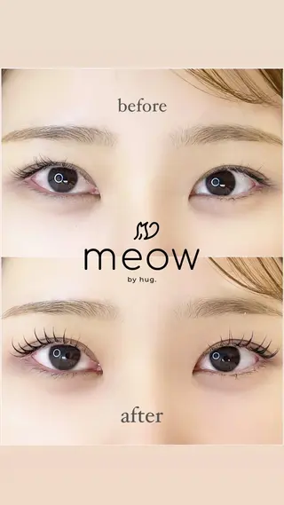 マツエク・マツパ meow RINA 恵比寿🐈🎀のマツエク・マツパデザイン