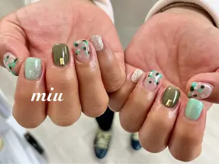 ネイル miu nail 🐾mihoのネイルデザイン