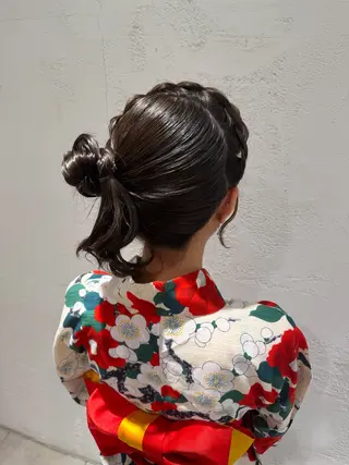 ヘアアレンジ アレンジ/艶髪/ 艶カラー/koumeのヘアスタイル