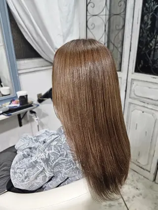 カラー ロング  熊野 タイソンのヘアスタイル
