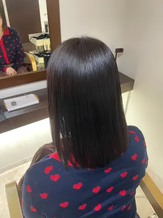 ミディアム 結衣 髪質改善モデル募集中のヘアスタイル