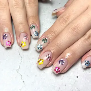 ネイル Kiki/フィルイン オフィス/シンプルのネイルデザイン