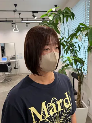 カラー ハイトーン/艶カラー /スパイキーショートのヘアスタイル