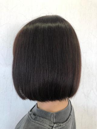 ミディアム 横地 凌のヘアスタイル