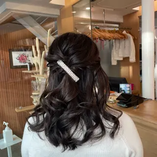 ヘアアレンジ パーマ ‪・カット/ SARAのヘアスタイル