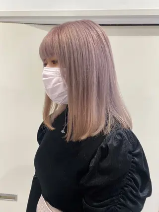 セミロング カーリーパーマ/ ボブパーマ/さくらのヘアスタイル