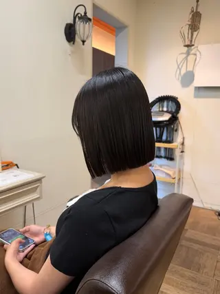 ショート 南草津/トレンドカラ ー/パーマ　西村美月のヘアスタイル