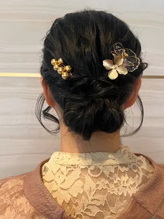 ロング 神田 桃歌のヘアスタイル
