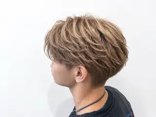 カラー メンズ 都立大学/透明感 カラー/黒田あゆかのヘアスタイル