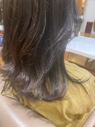 ミディアム カラー ヘアアレンジ レイヤー/メンズ🥑 マエダアズミ🥑のヘアスタイル