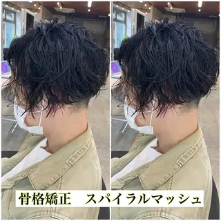 パーマ メンズ ⭕️メンズパーマ⭕️ 山口 裕太郎のヘアスタイル