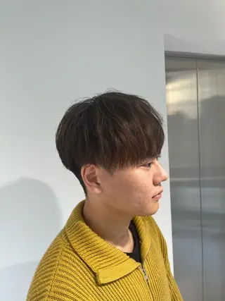 ショート カラー メンズ 🏆メンズヘア特化 🥇代表りんぺーのヘアスタイル