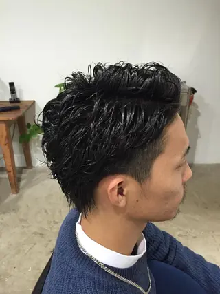 パーマ メンズ creep hair nozomiのヘアスタイル