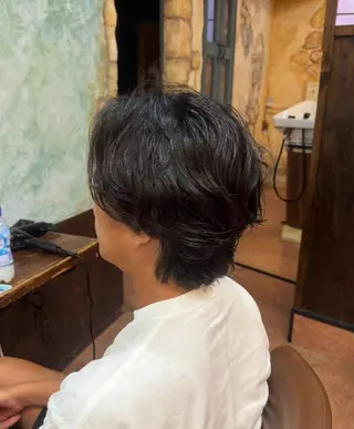 メンズ 大坂 優菜のヘアスタイル