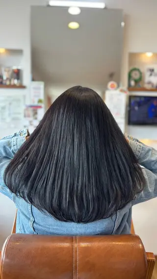 セミロング カラー 心cocoro ✩JURA✩のヘアスタイル