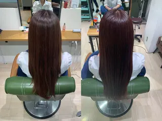 ロング カラー パラッチ MIKAのヘアスタイル