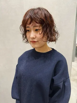ショート パーマ センスをお届けします 大谷将生infpのヘアスタイル