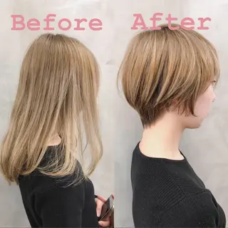 ショート ショート・ボブ 徳竹淳一のヘアスタイル