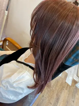 ロング カラー Ichiyanagi Ayanaのヘアスタイル