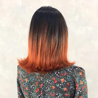 ミディアム カラー K-POP好き美容師 🇰🇷Kai.Yのヘアスタイル