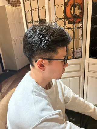 ショート メンズ 巽 愛夏のヘアスタイル
