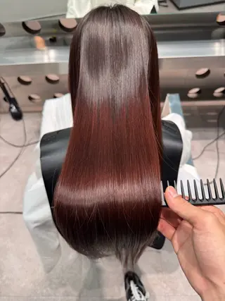 ロング パーマ 北村 岳久翔のヘアスタイル