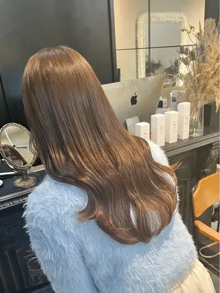 ロング カラー 透明感カラー/ 池袋/nana 🩰のヘアスタイル