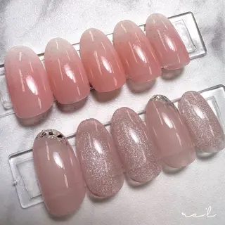 ネイル モチの良さ◉ フィルインネイル♡のネイルデザイン