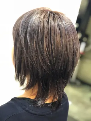 ショート 青木 優歩のヘアスタイル