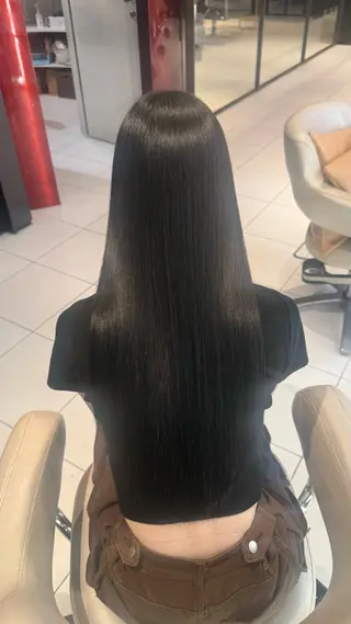 ロング 似合わせカット✂️ 🫧透明感カラー🫧のヘアスタイル