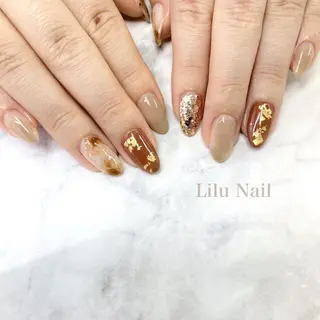 ネイル モチの良さ◉ フィルインネイル♡のネイルデザイン
