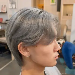カラー メンズ メッシュ/パーマ特化 小林ユウのヘアスタイル