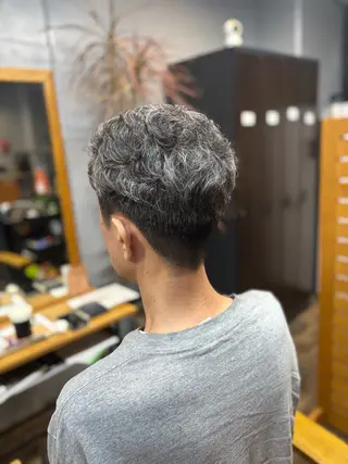 パーマ メンズ 後藤 慶斗のヘアスタイル