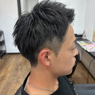 ショート メンズ monde 西田店のヘアスタイル