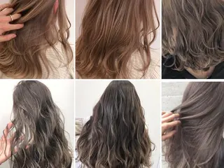ロング カラー ヘアアレンジ 【公式】amble luxe池袋東口🩷のヘアスタイル