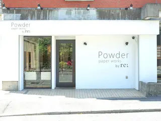 hair make powder 薮本のヘアスタイル