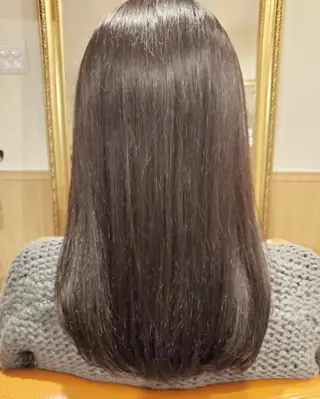 セミロング カラー spa hair ark 富井直美のヘアスタイル