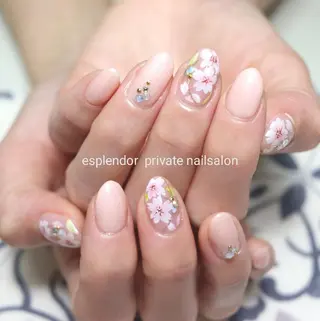 ネイル esplendor  小野寺のネイルデザイン