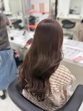 ロング カラー ヘアアレンジ さくら🍒 暖色カラー/髪質改善のヘアスタイル