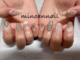 ネイル 美ノ庵ネイルサロン メトロポリタン前店のネイルデザイン