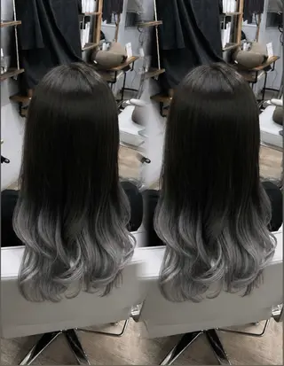 ロング カラー まお モデル様募集中のヘアスタイル