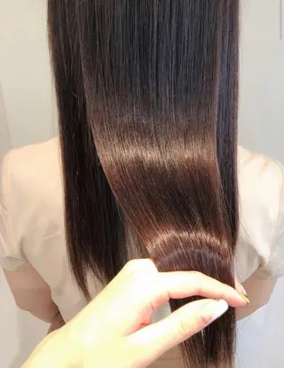 ロング 片野 愛梨のヘアスタイル