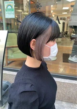 ショート カラー 矢野 晃平のヘアスタイル