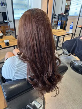 ロング 大藤 守遥のヘアスタイル